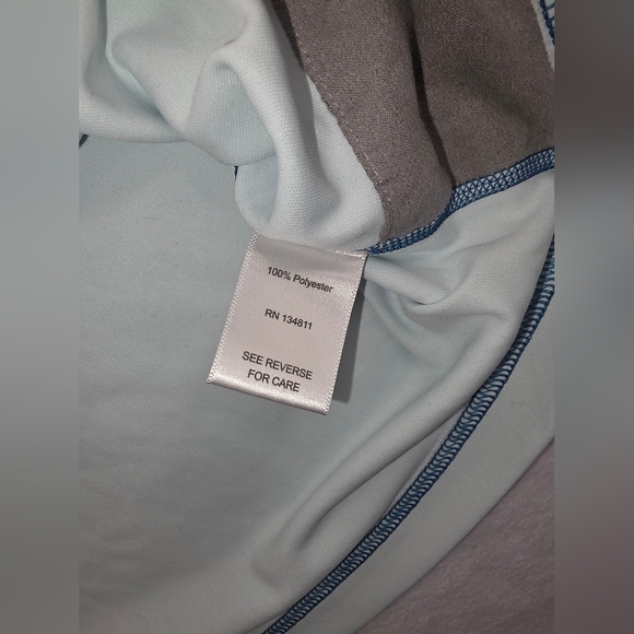 Striker Men's LoTide Ultralight Stain Resistant Fishing Hoody Size 2XL Aqua 2207 - Picture 10 of 14